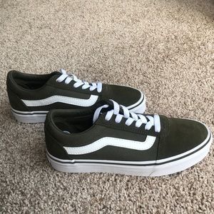 Vans Shoes - Vans Olive green suede Vans Shoes - Vans Olive green suede